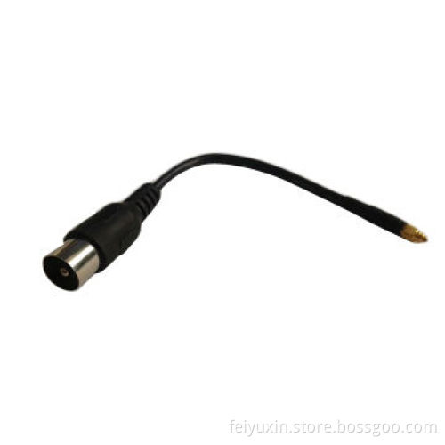 IEC Male to MMCX Male, RG174 Cable, Molding TypeNew